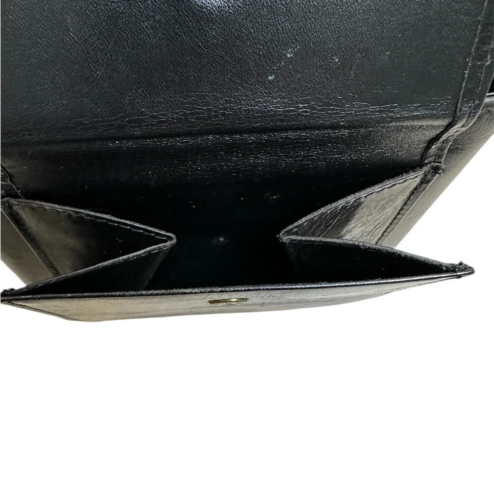 Bosca Black Leather Card Holder